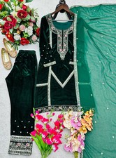 PAKISTANI SALWAR KAMEEZ NEW WEDDING PARTY WEAR DESIGNER INDIAN BOLLYWOOD DRESS