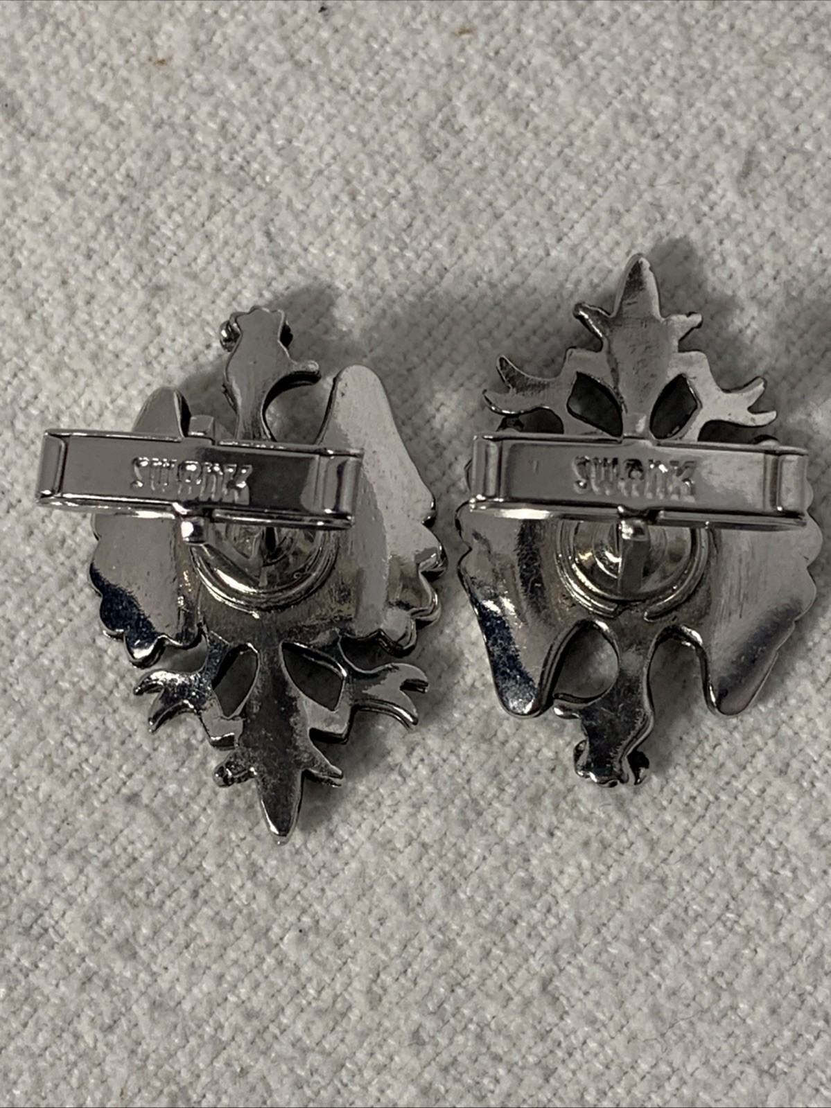 Swank Polish Eagle Cuff Links Features Crowned Ea… - image 3