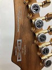 Gold-hardware Ibanez AZ47P2K Dragoneyeburst electric guitar with pearl fretboard, made in Indonesia, serial number IP-01.