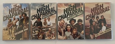 The High Chaparral DVD Seasons 1-4 New Sealed Leif Erickson Cameron Mitchell