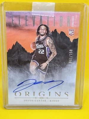 2024-25 Panini Origins - Elevation Signatures Devin Carter #ES-DEV /150 (AU, RC)