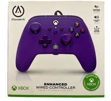 Official XBOX Enhanced Wired Controller Royal Purple NEW