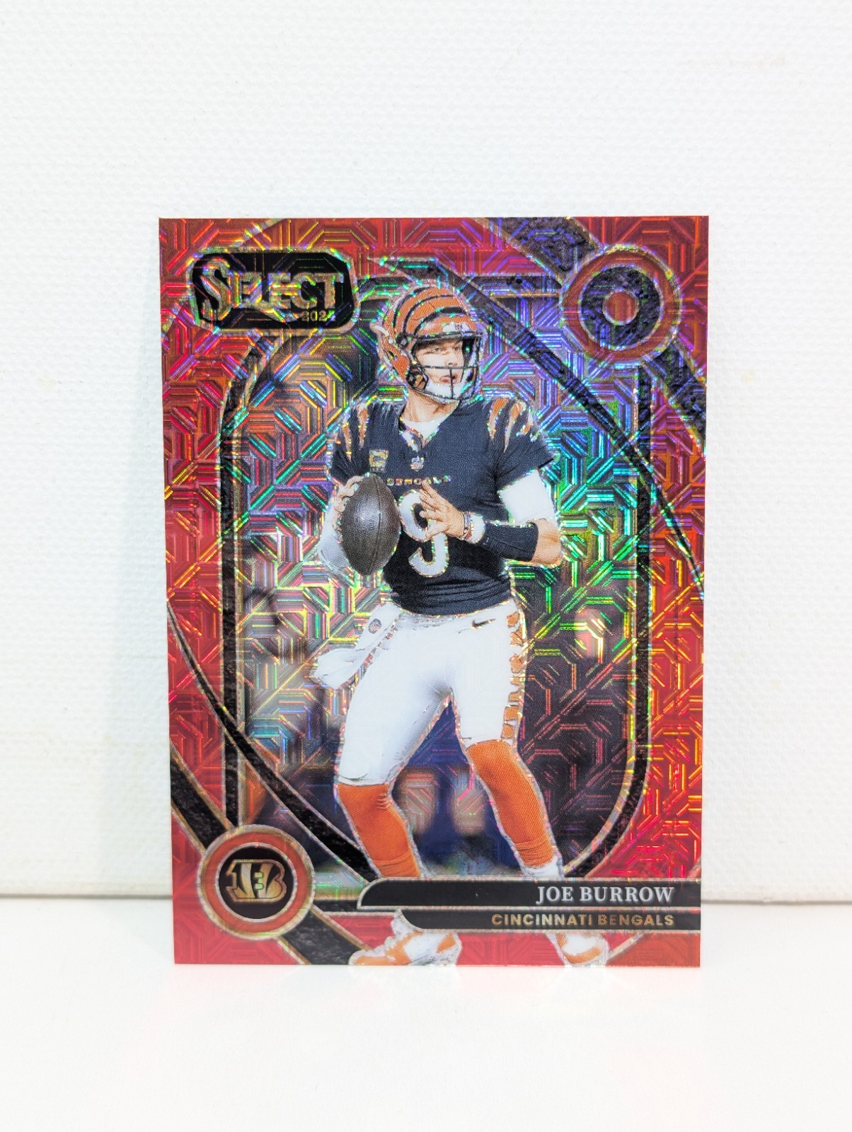 2024 Panini Select Club Level Joe Burrow #230 Red Prizm 27/49