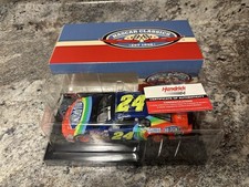 Jeff Gordon  Ray Evernham Signed 24 Dupont 1996 Dover Win Monte Carlo 1/24
