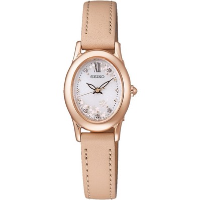 Seiko Selection Watch White Women's Solar SWFA208 Stylish Present Gift,popular