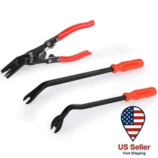 3 Pcs Auto Trim Removal Tool Set for Easy Scratchfree Removal of Car Door Panels