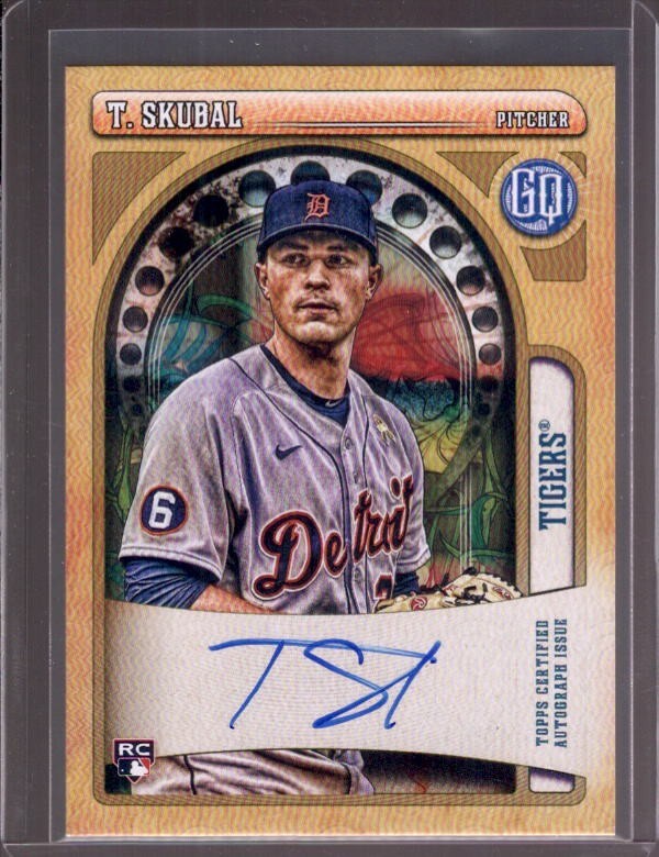 TARIK SKUBAL 2021 Topps Gypsy Queen Rookie RC Autograph Auto GQA
