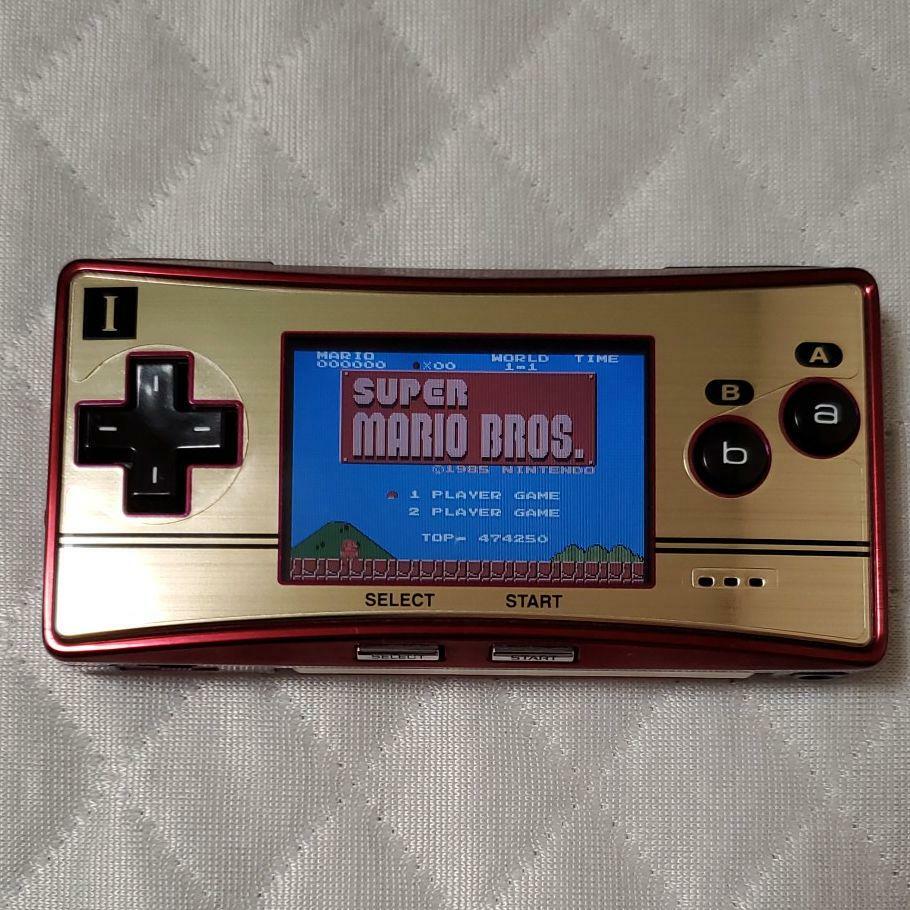 Nintendo Box Game Boy Micro Famicom 20th Anniversary Model from