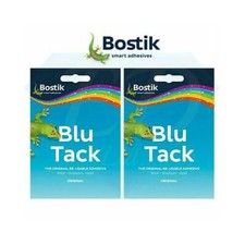 Blu Tack Sticky Re-usable Blue Tack Adhesive Putty Tac (Blue Blu Tac) Handy