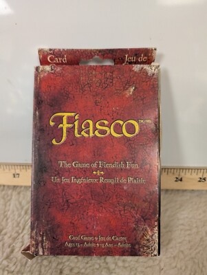 Original Fiasco Storytelling Card Game