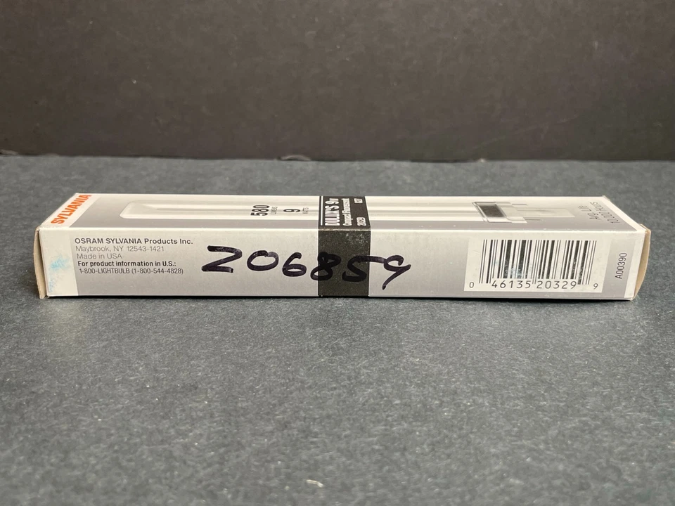 Sylvania Dulux Compact Fluorescent Bulb 9W G23 2 Pin Base Set of 15 Bulbs - Image 4 of 4