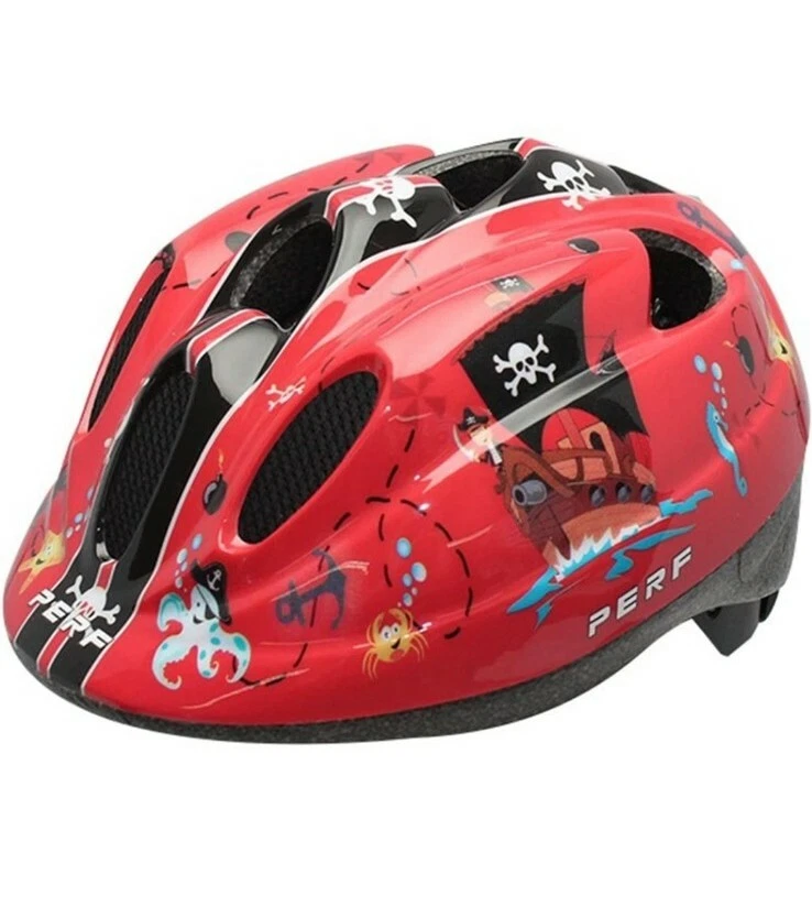 PERF Casque v lo Enfant Pirate T.S Multicolore Taille 48 52