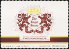 Vintage placemat THE ROYAL HOUSE restaurant lion crest Lancaster Pennsylvania — photo 2