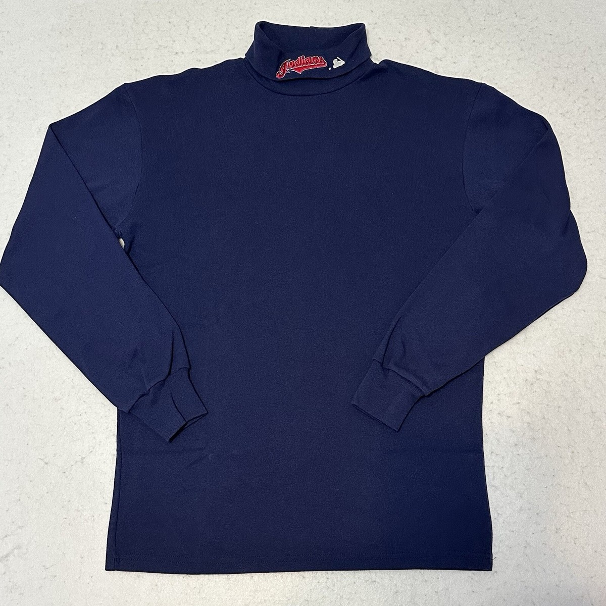 Cleveland Indians Guardians Mock Neck Turtleneck Majestic MLB