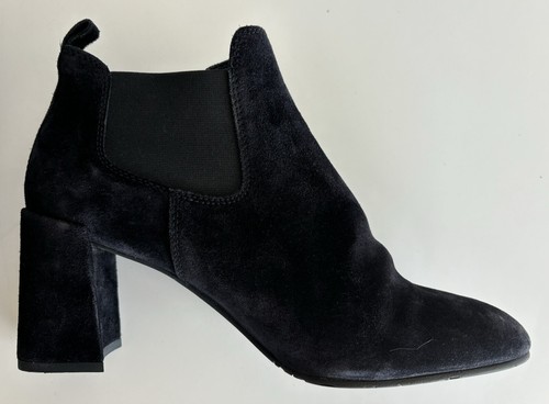 Pedro Garcia Women Heel Black Suede Ankle Boots 10.5-11 EUR 41.5 - 第 14/15 張圖片