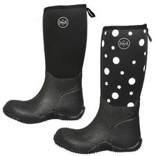 Ladies Neoprene Muck Boots Long Waterproof Riding Walking Stable Wellies Shoes