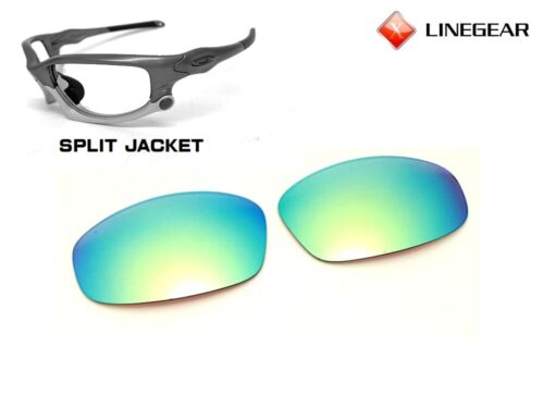 LINEGEAR Turquoise Blue - Non Polarized Lens for Oakley Split Jacket [SJ-TB] - Picture 1 of 12