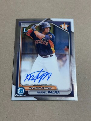2024 Bowman Chrome - Prospect Autographs #CPA-MP Miguel Palma - FREE SHIP