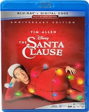The Santa Clause (Blu-ray + Digital) fantasy comedy w/ Tim Allen, Disney, 1994