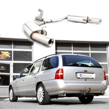 FOX Sportauspuff Ford Mondeo Turnier MK1 Bj 93-95 2.5l re li je 1x90mm Absorber