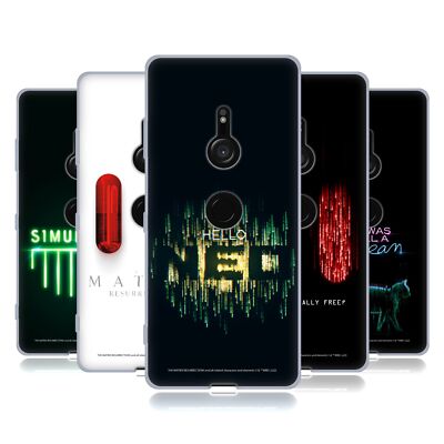 OFFICIAL THE MATRIX RESURRECTIONS KEY ART SOFT GEL CASE FOR SONY PHONES 1