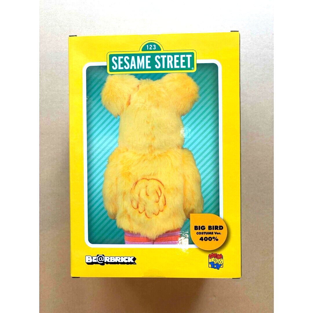MEDICOM TOY BE@RBRICK BIG BIRD Costume Ver. 400% SESAME MEDICOM TOY BE@RBRICK BIG BIRD Costume Ver. 400% SESAME