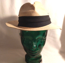 Vintage Stetson Genuine Panapor Panama Hat - Size 7 1/8