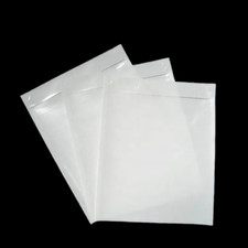 Enclosed Packing Slip Pouch Clear Self-Adhesive Shipping Label Plain + Printed