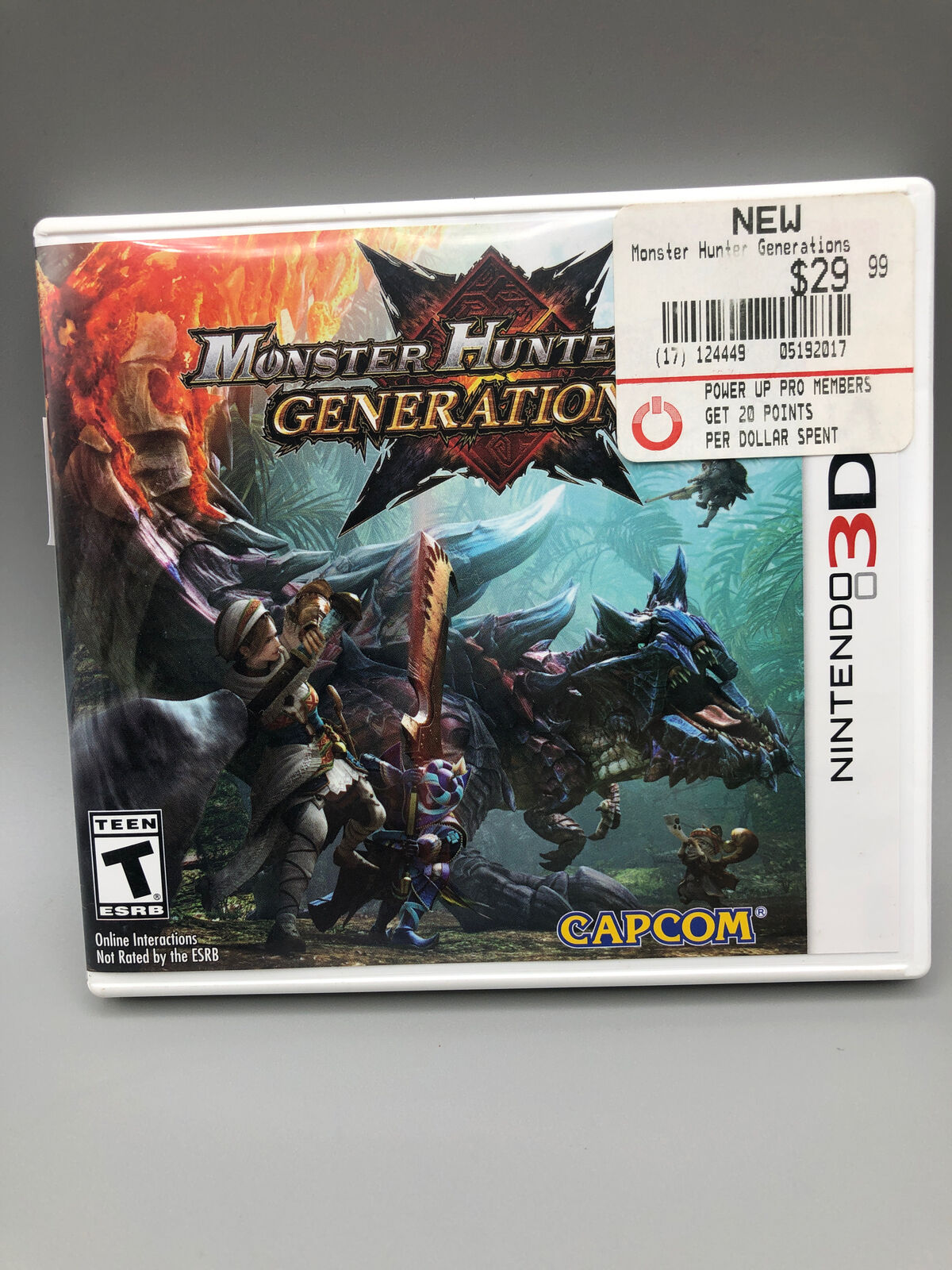  Monster Hunter Generations - Nintendo 3DS Standard Edition :  Capcom U S a Inc: Video Games