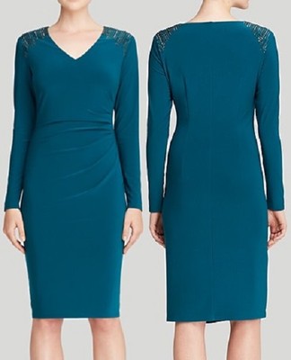 slim fit dress slacks Mallard Smocked Dress 4
