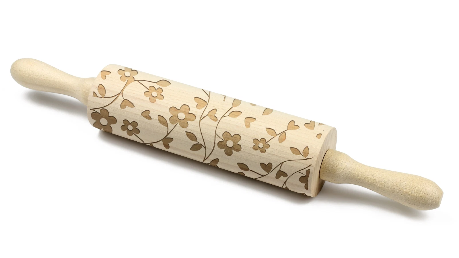 Cherry Blossom Rolling Pin Art-Dog