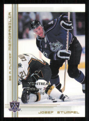 2000-01 BAP Memorabilia Montreal Olympic Stadium Show #168 Jozef Stumpel /10