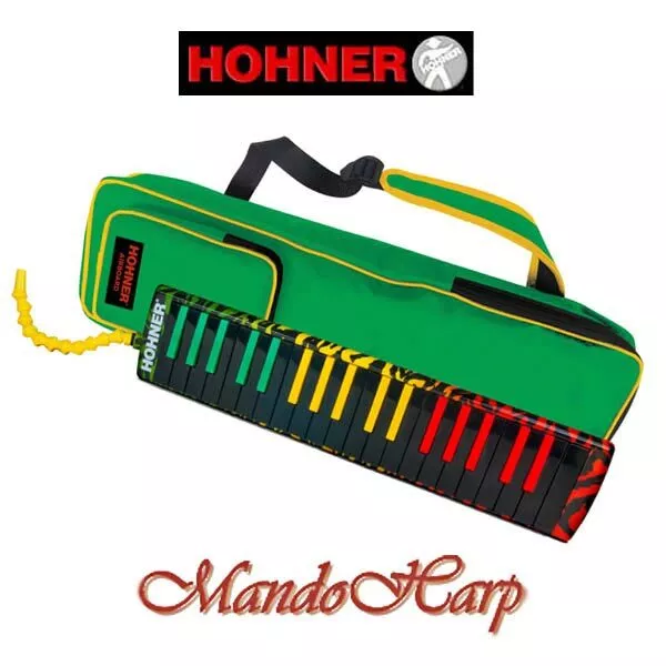 Hohner Melodica 944513 Airboard Rasta 37 Alto Soprano NEW eBay