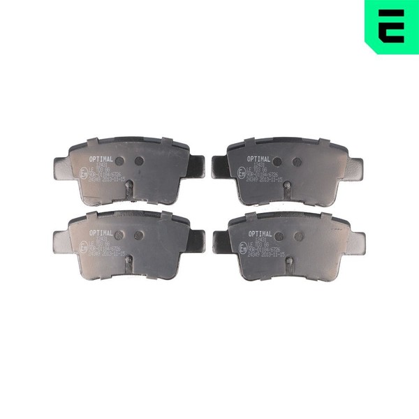 Optimal BremsbeläGe Bremsbelegsatz Hinten FüR Fiat Grande Punto Opel Corsa-image