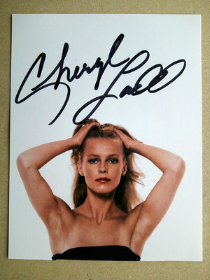 !!! SALE !!! CHERYL LADD original signiert   10x13 cm !!!