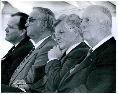 1991 Senator Ted Kennedy Joseph Moakley John Barry James Brett Ma 8X10 Photo