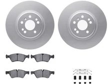 For 2007-2009 Mercedes R320 Brake Pad and Rotor Kit Dynamic Friction 99448HVMN