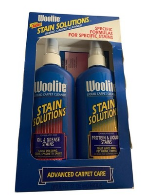 Woolite Stain Solutions Advanced Carpet Care Liquid Carpet Cleaner Spray NOS