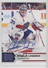 2017-18 Upper Deck AHL Auto Charlie Lindgren #48 Auto 5x5