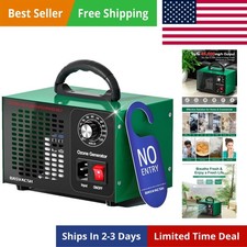 Ozone Generator 45,000mg/h, Home/Industrial O3 Car Deodorizer. Ozone Machine ...