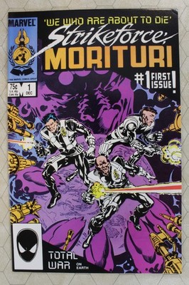 Strikeforce Morituri #1 (1986) Marvel Comics High Grade