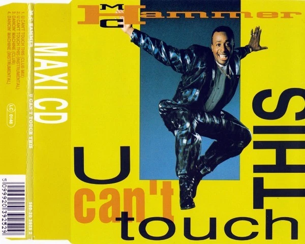 MC Hammer – U Can't Touch This / Capitol Records MAXI SINGLE CD - Bild 2 von 2