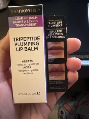 The Inkey List Tripeptide Plumping Lip Balm (Clear) 10 ml