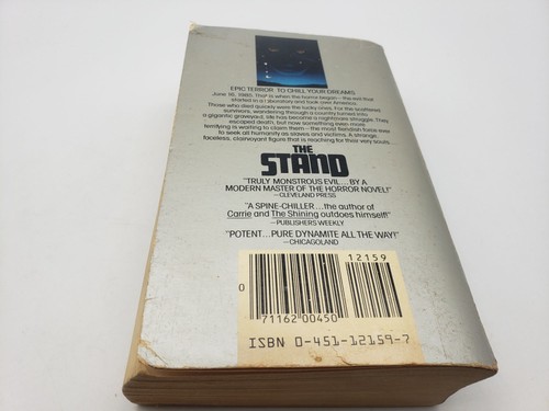 Horrorroman Der Ständer Stephen King Erster Siegeldruck Taschenbuch Vintage - Bild 11 von 15