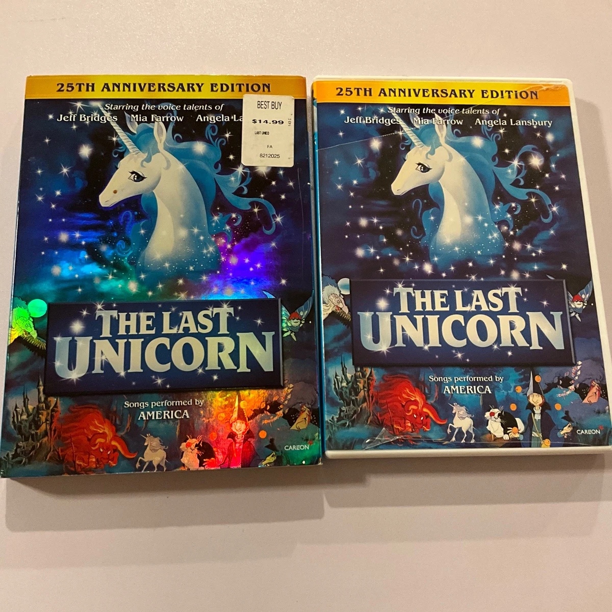 The Last Unicorn Anniversary Edition DVDs for sale | eBay