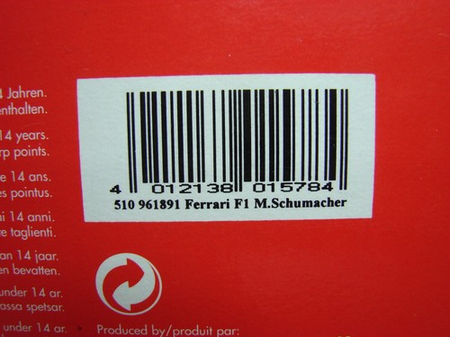 1/18 Ferrari 412 T2 Marlboro, Testversion 1995 mit weißer Fahrerfigur - Bild 10 von 10