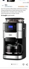 Gevi 10-Cup Drip Coffee Maker Built-in Burr Grinder Programmable Timer 1.5L