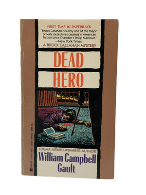 #ad Dead Hero by William Campbell Gault 1988 Charter Mystery Paperback Book $24.99