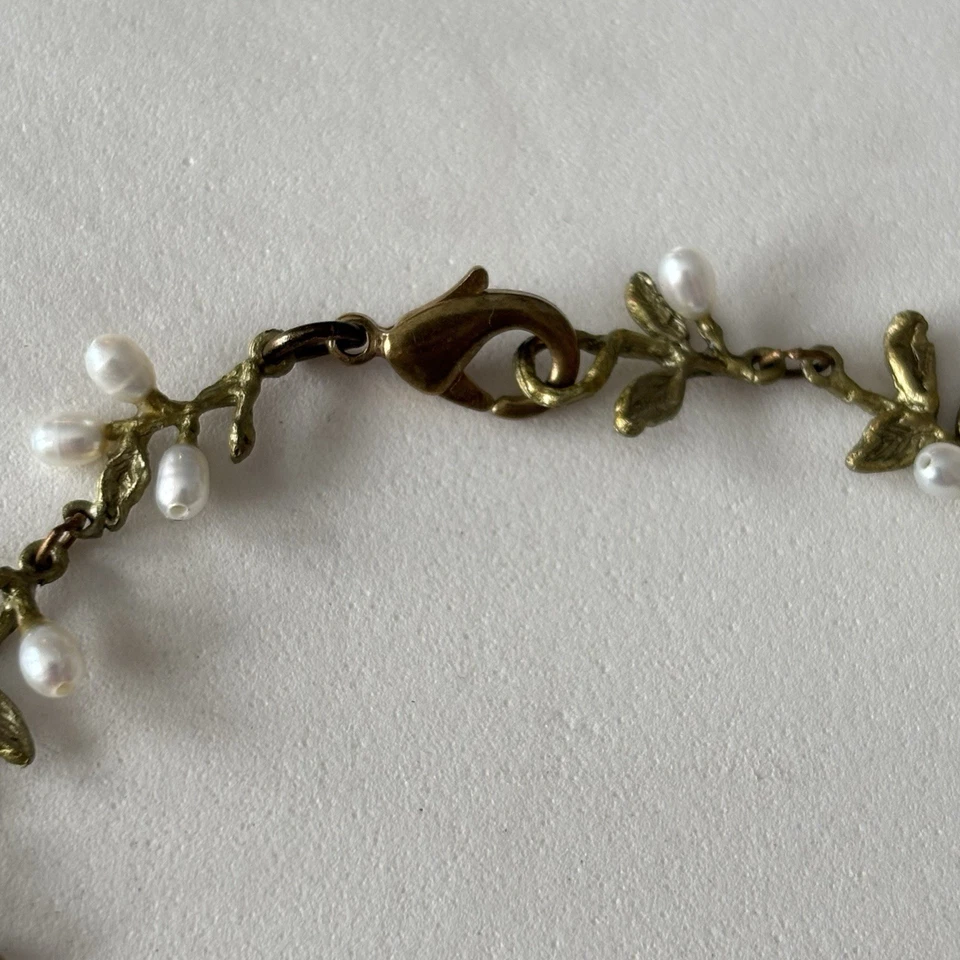 PULSERA VID MICHAEL MICHAUD Perla Flor Azahar Foto 4 de 4