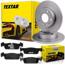 TEXTAR BREMSSCHEIBEN 259mm + BELÄGE VORNE passend für DACIA LOGAN 2 + SANDERO 2